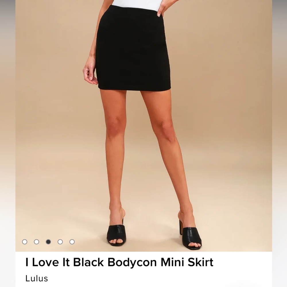 NWT Lulu’s I Love It Mini Skirt Medium